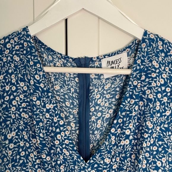Princess Polly Blue Floral Mini Dress - Picture 3 of 6